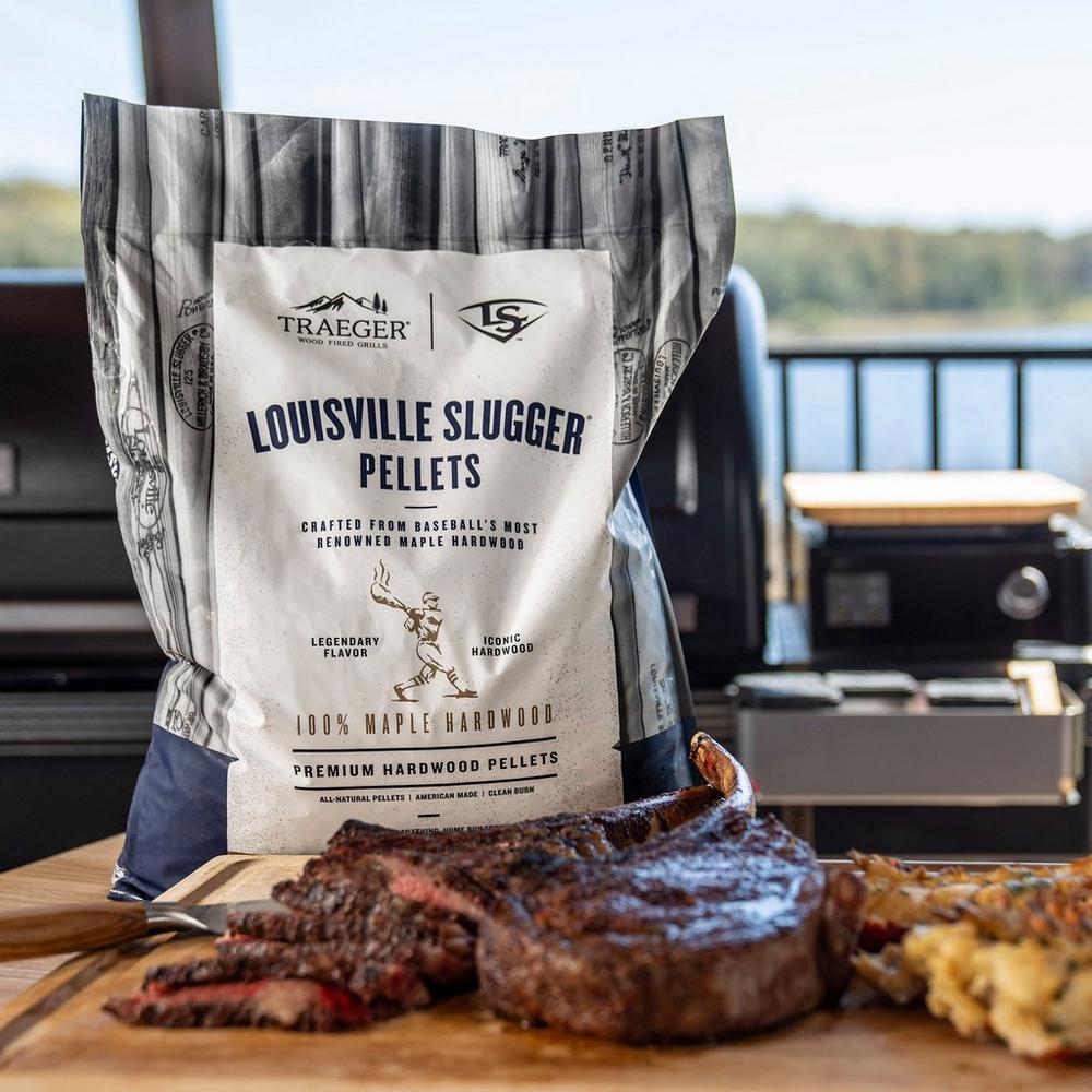 Traeger Limited Edition Louisville Slugger Maple Pellets