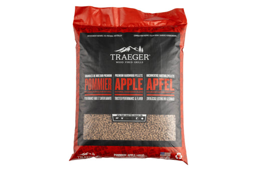Traeger Traeger Apple Wood Pellets 20 lb Bag PEL343 Accessory Smoker Wood Chip & Chunk 634868933165