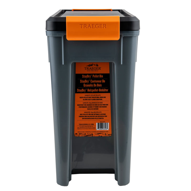 Traeger Traeger BAC615 - Staydry Pellet Bin & Lid BAC615 Accessory Pellet Storage 634868935084