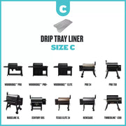 Traeger Traeger Drip Tray Liners, Size C (5-Pack) BAC856 Part Grease Tray, Grease Cup & Drip Pan 634868953835