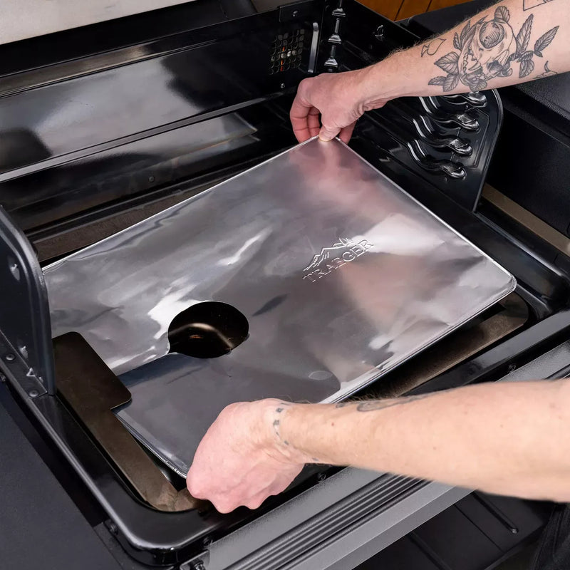 Traeger Traeger Drip Tray Liners, Size D (8-Pack) BAC606 Part Grease Tray, Grease Cup & Drip Pan 634868934995