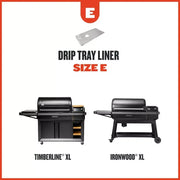 Traeger Traeger Drip Tray Liners, Size E (8-Pack) BAC607 Part Grease Tray, Grease Cup & Drip Pan 634868935008