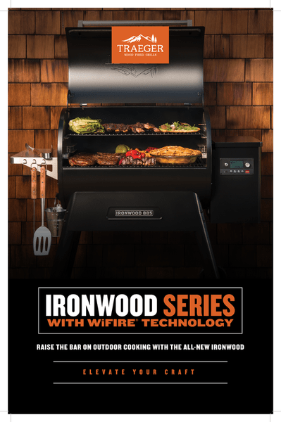 Traeger Traeger Ironwood 650 Pellet Grill & Smoker TFB65BLFC Pellet / Black TFB65BLFC Freestanding Pellet Grill 634868933219