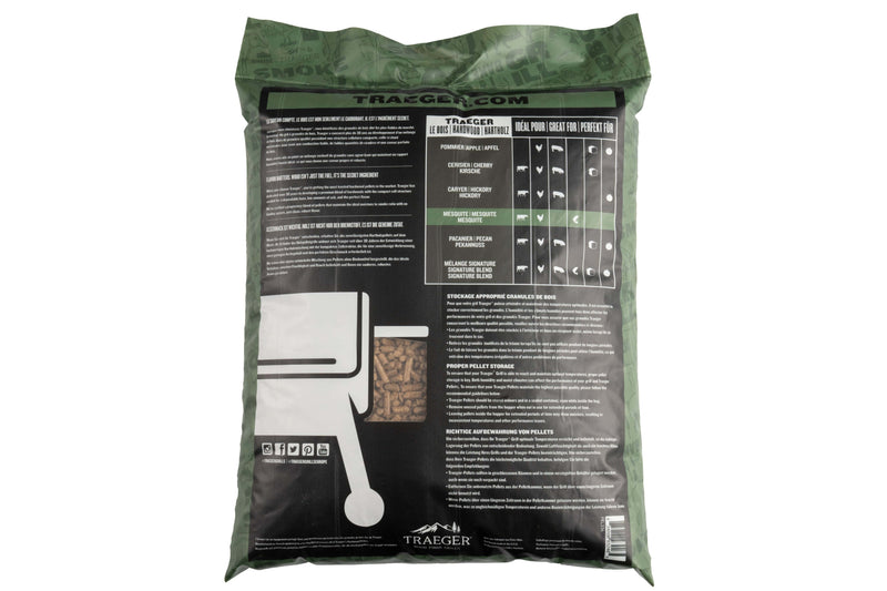 Traeger Traeger Mesquite Wood Pellets 20 lb Bag PEL336 Accessory Smoker Wood Chip & Chunk 634868932465