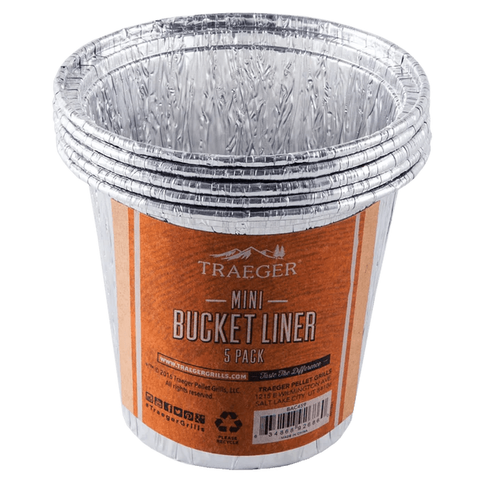 Traeger Traeger Mini Grease Bucket Liners (Scout / Ranger / PTG - 5 Pack) BAC459 BAC459 Accessory