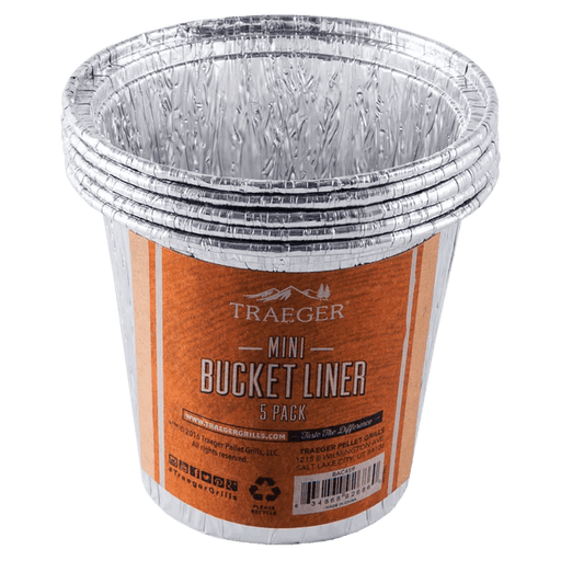 Traeger Traeger Mini Grease Bucket Liners (Scout / Ranger / PTG - 5 Pack) BAC459 BAC459 Accessory