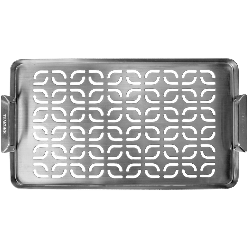 Traeger Traeger ModiFIRE Fish & Veggie Stainless Steel Grill Tray BAC610 BAC610 Accessory Food Prep Tool