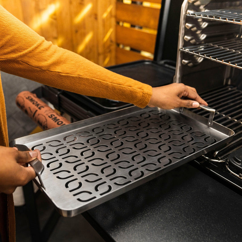 Traeger Traeger ModiFIRE Fish & Veggie Stainless Steel Grill Tray BAC610 BAC610 Accessory Food Prep Tool