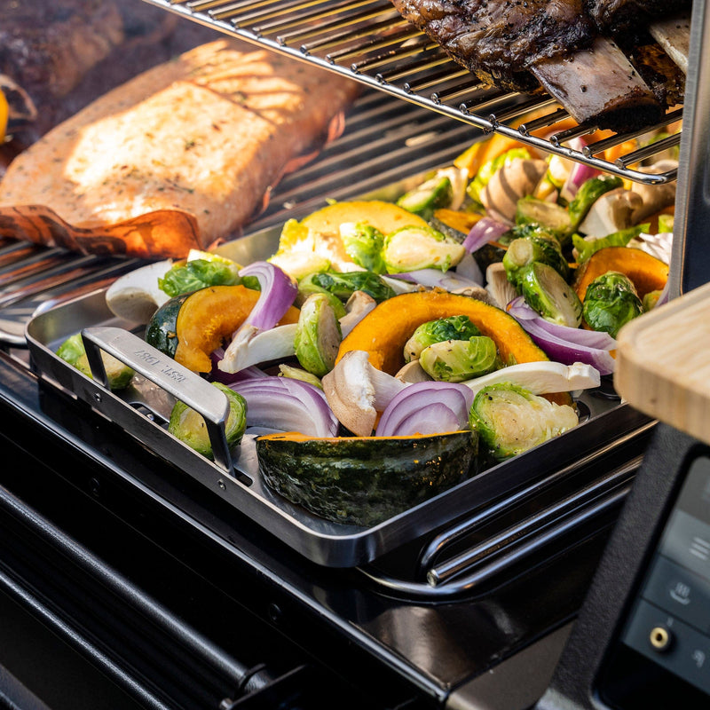 Traeger Traeger ModiFIRE Fish & Veggie Stainless Steel Grill Tray BAC610 BAC610 Accessory Food Prep Tool
