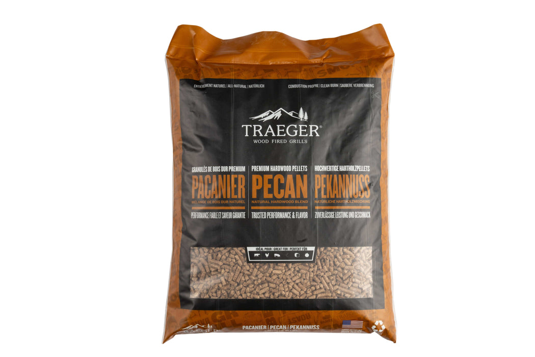 Traeger Traeger Pecan Wood Pellets 20lb Bag PEL340 Accessory Smoker Wood Chip & Chunk 634868933028
