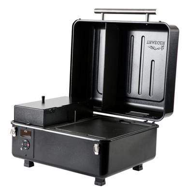 Traeger Ranger Portable Pellet Grill BBQing