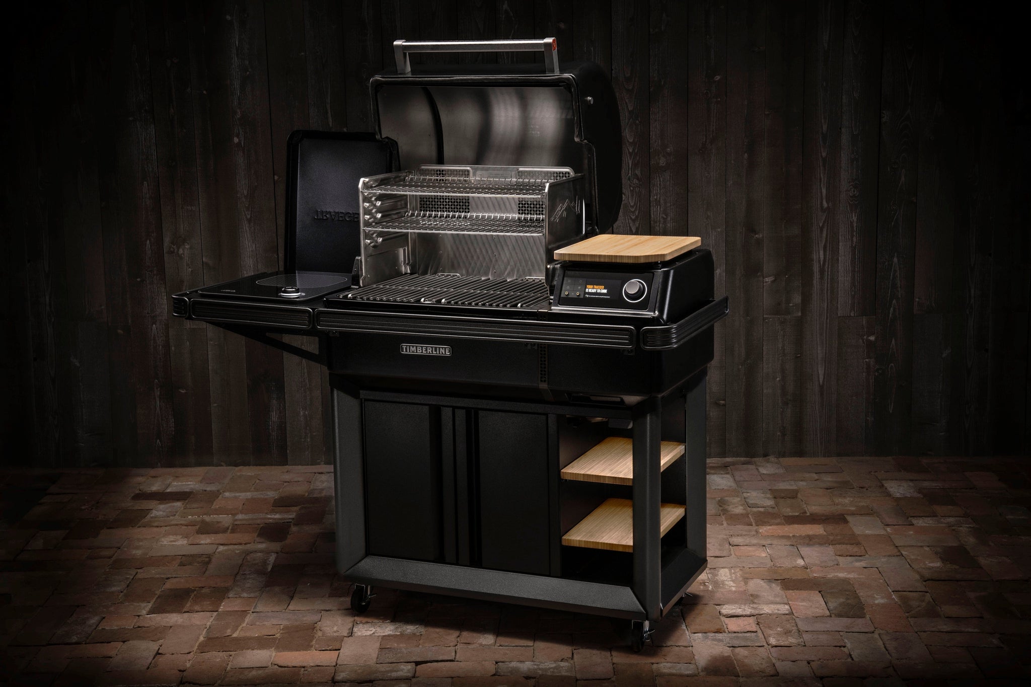 Traeger Traeger TIMBERLINE Pellet Grill & Smoker TBB86RLGC Pellet / Black TBB86RLGC Freestanding Pellet Grill 634868938795