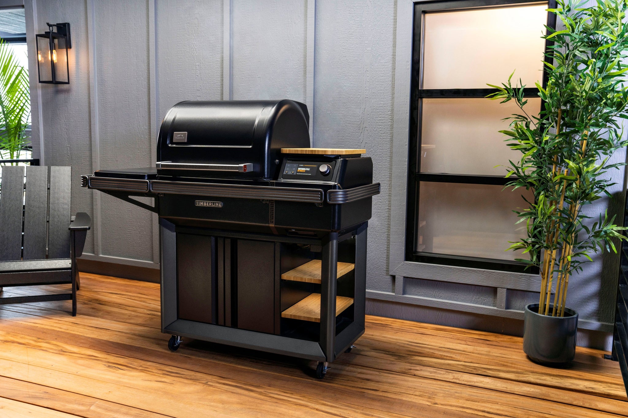 Traeger Traeger TIMBERLINE Pellet Grill & Smoker TBB86RLGC Pellet / Black TBB86RLGC Freestanding Pellet Grill 634868938795