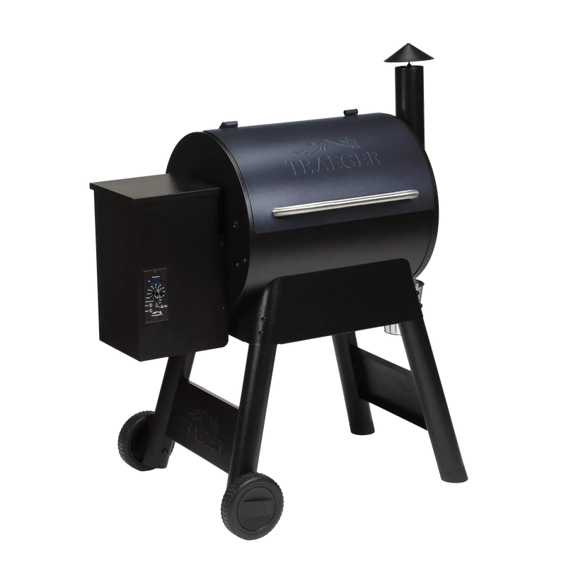 Traeger Traeger Traeger Pro Series 22 Pellet Grill (Gen 1) Pellet / Black / Blue TFB57PUBC Freestanding Pellet Grill 634868920691
