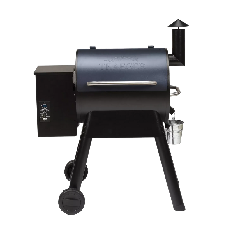 Traeger Traeger Traeger Pro Series 22 Pellet Grill (Gen 1) Pellet / Black / Blue TFB57PUBC Freestanding Pellet Grill 634868920691