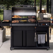 Traeger Traeger Woodridge Elite Connected Pellet Grill and Smoker Pellet / Black TFC97XLH Freestanding Pellet Grill 634868947988