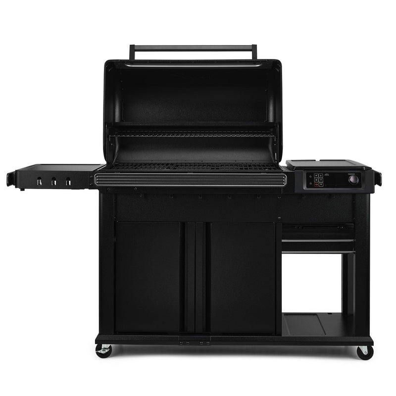 Traeger Traeger Woodridge Pro Plus Connected Pellet Grill and Smoker Pellet / Black TFC97JLKC Freestanding Pellet Grill 634868954283