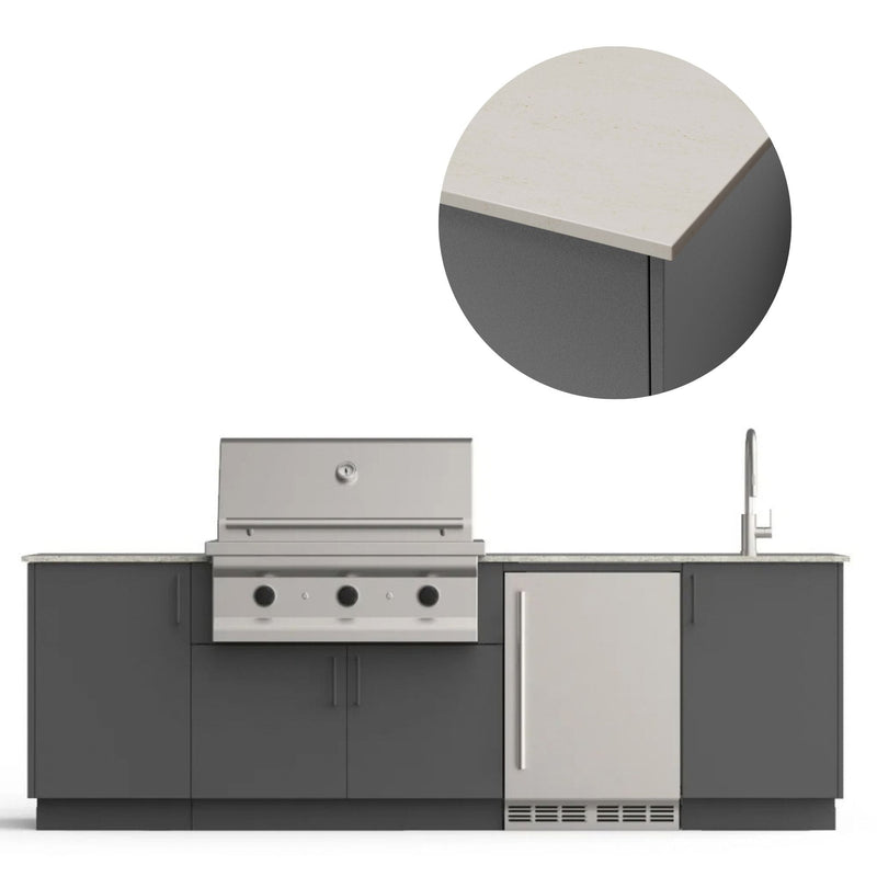 Urban Bonfire Urban Bonfire Cove 36 Outdoor Kitchen Anthracite / Danae / No C-COVE36-AN-DANAE Outdoor Kitchen Pre-Built Bundle