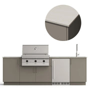 Urban Bonfire Urban Bonfire Cove 36 Outdoor Kitchen Clay / Danae / No C-COVE36-CL-DANAE Outdoor Kitchen Pre-Built Bundle