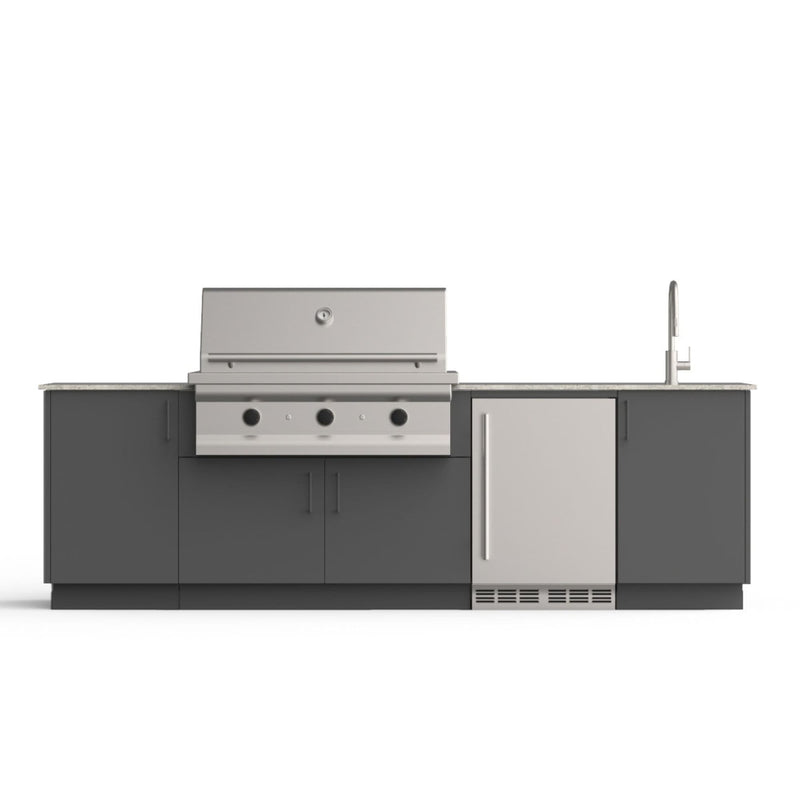 Urban Bonfire Urban Bonfire Cove 42 Outdoor Kitchen Anthracite / None / No C-COVE42-AN Outdoor Kitchen Pre-Built Bundle