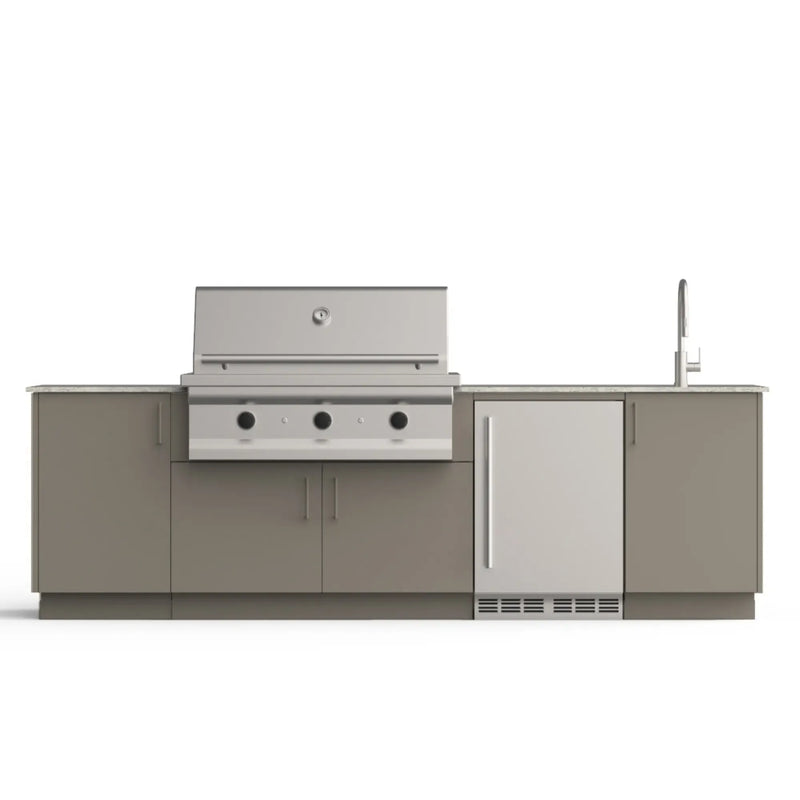 Urban Bonfire Urban Bonfire Cove 42 Outdoor Kitchen Clay / None / No C-COVE42-CL Outdoor Kitchen Pre-Built Bundle