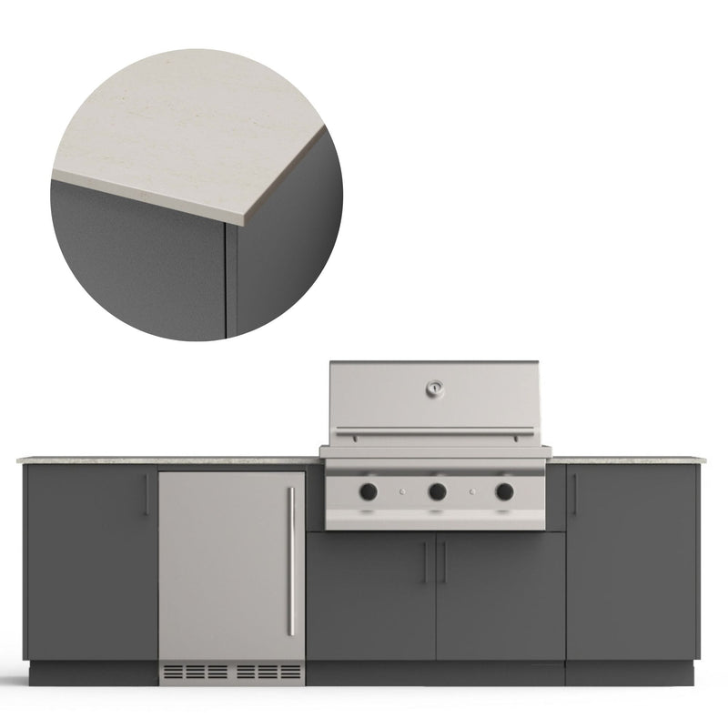 Urban Bonfire Urban Bonfire Dusk 36 Outdoor Kitchen Anthracite / Danae / No C-DUSK36-AN-DANAE Outdoor Kitchen Pre-Built Bundle