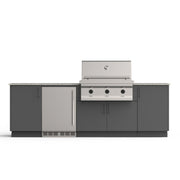 Urban Bonfire Urban Bonfire Dusk 36 Outdoor Kitchen Anthracite / None / No C-DUSK36-AN Outdoor Kitchen Pre-Built Bundle