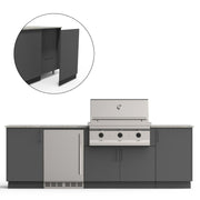 Urban Bonfire Urban Bonfire Dusk 36 Outdoor Kitchen Anthracite / None / Yes C-DUSK36-AN-BCKP Outdoor Kitchen Pre-Built Bundle