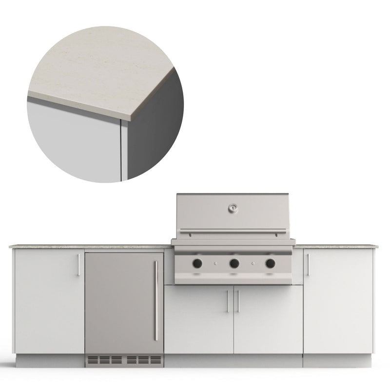 Urban Bonfire Urban Bonfire Dusk 36 Outdoor Kitchen Chantilly / Danae / No C-DUSK36-CH-DANAE Outdoor Kitchen Pre-Built Bundle