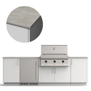 Urban Bonfire Urban Bonfire Dusk 36 Outdoor Kitchen Chantilly / Keon / No C-DUSK36-CH-KEON Outdoor Kitchen Pre-Built Bundle