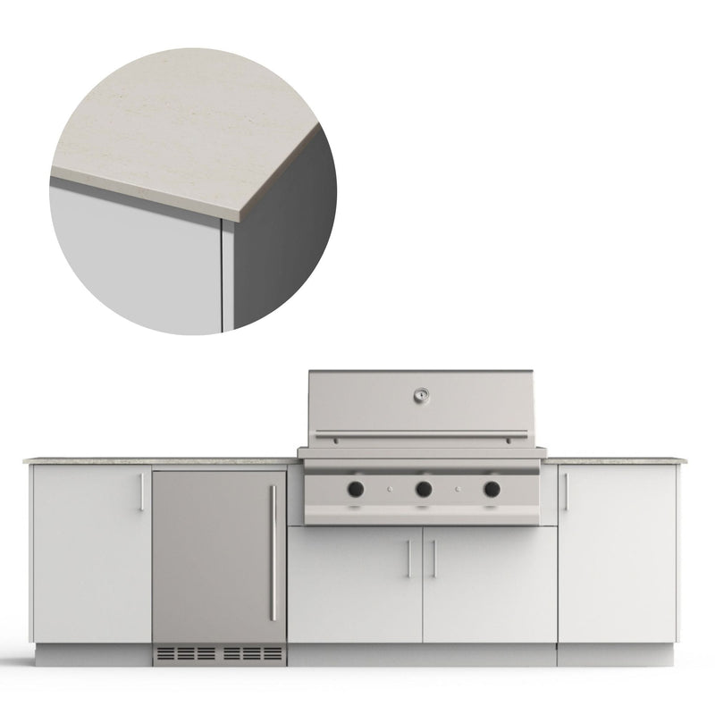 Urban Bonfire Urban Bonfire Dusk 42 Outdoor Kitchen Chantilly / Danae / No C-DUSK42-CH-DANAE Outdoor Kitchen Pre-Built Bundle