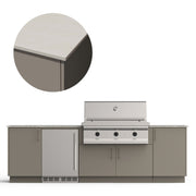 Urban Bonfire Urban Bonfire Dusk 42 Outdoor Kitchen Clay / Danae / No C-DUSK42-CL-DANAE Outdoor Kitchen Pre-Built Bundle