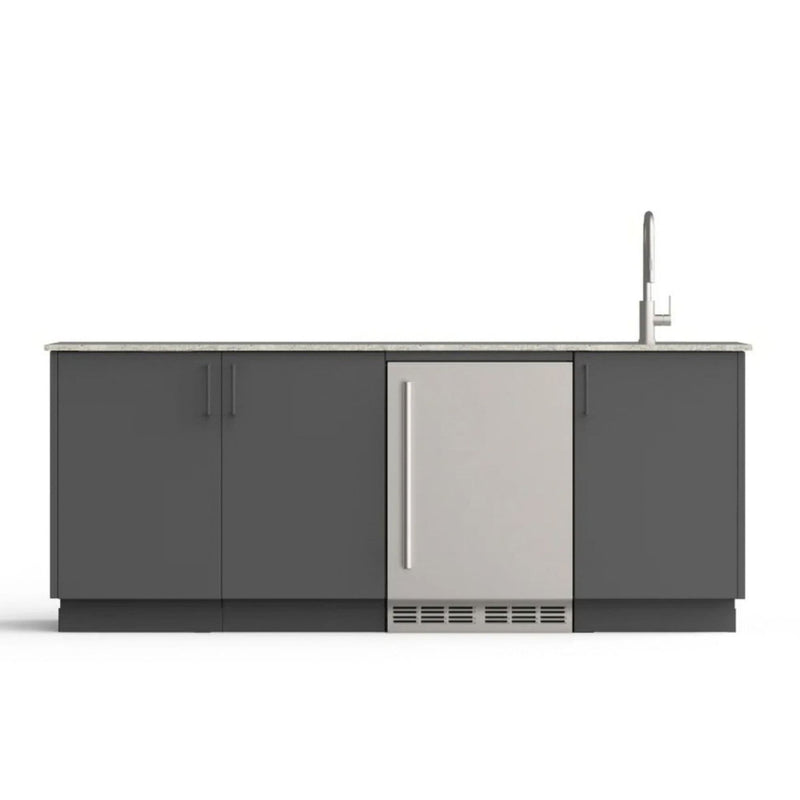 Urban Bonfire Urban Bonfire Lagoon Outdoor Kitchen Anthracite / None / No C-LAGOON-AN Outdoor Kitchen Pre-Built Bundle