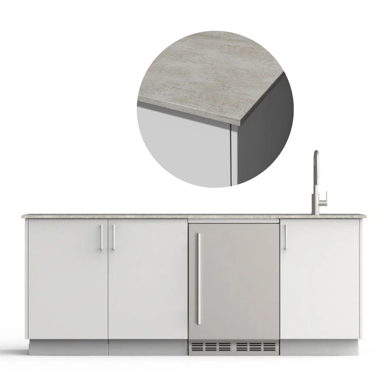 Urban Bonfire Urban Bonfire Lagoon Outdoor Kitchen Chantilly / Keon / No C-LAGOON-CH-KEON Outdoor Kitchen Pre-Built Bundle