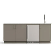 Urban Bonfire Urban Bonfire Lagoon Outdoor Kitchen Clay / None / No C-LAGOON-CL Outdoor Kitchen Pre-Built Bundle