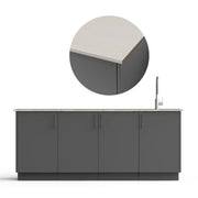 Urban Bonfire Urban Bonfire Perseid Outdoor Kitchen Anthracite / Danae / No C-PERSEID-AN-DANAE Outdoor Kitchen Pre-Built Bundle