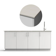 Urban Bonfire Urban Bonfire Perseid Outdoor Kitchen Chantilly / Danae / No C-PERSEID-CH-DANAE Outdoor Kitchen Pre-Built Bundle