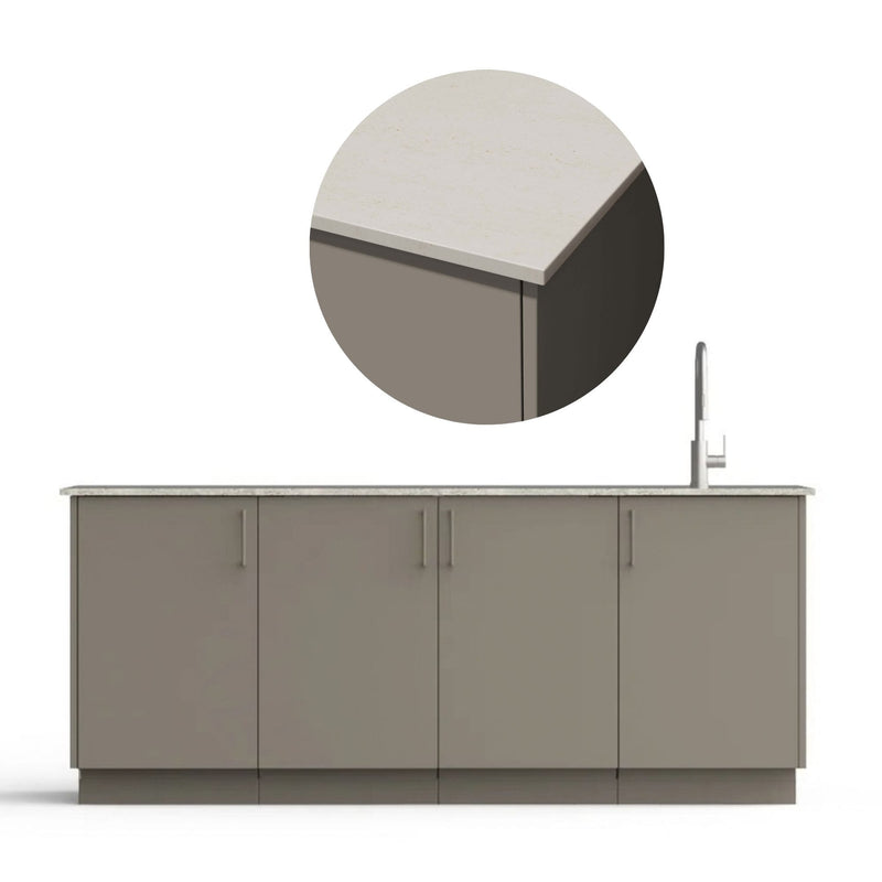Urban Bonfire Urban Bonfire Perseid Outdoor Kitchen Clay / Danae / No C-PERSEID-CL-DANAE Outdoor Kitchen Pre-Built Bundle