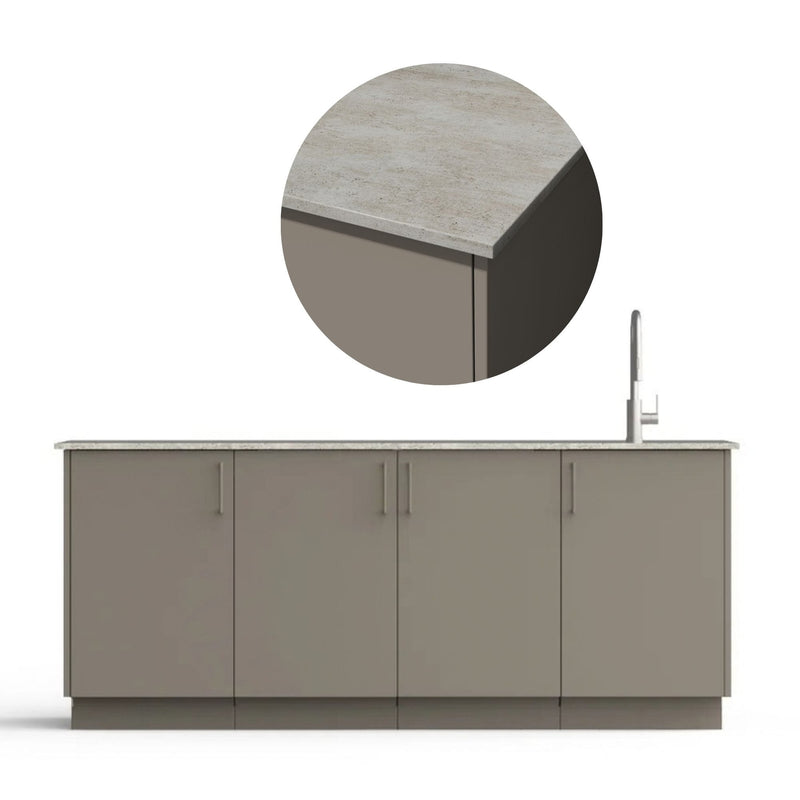 Urban Bonfire Urban Bonfire Perseid Outdoor Kitchen Clay / Keon / No C-PERSEID-CL-KEON Outdoor Kitchen Pre-Built Bundle