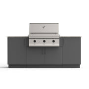 Urban Bonfire Urban Bonfire Sierra 36 Outdoor Kitchen Anthracite / None / No C-SIERRA36-AN Outdoor Kitchen Pre-Built Bundle