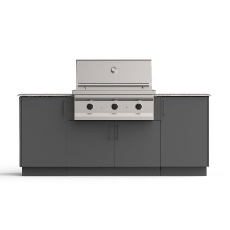 Urban Bonfire Urban Bonfire Sierra 36 Outdoor Kitchen Anthracite / None / No C-SIERRA36-AN Outdoor Kitchen Pre-Built Bundle
