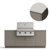 Urban Bonfire Urban Bonfire Sierra 36 Outdoor Kitchen Clay / Danae / No C-SIERRA36-CL-DANAE Outdoor Kitchen Pre-Built Bundle