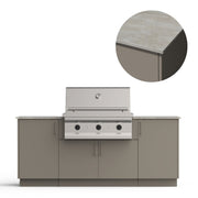 Urban Bonfire Urban Bonfire Sierra 36 Outdoor Kitchen Clay / Keon / No C-SIERRA36-CL-KEON Outdoor Kitchen Pre-Built Bundle
