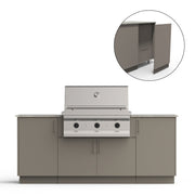 Urban Bonfire Urban Bonfire Sierra 36 Outdoor Kitchen Clay / None / Yes C-SIERRA36-CL-BCKP Outdoor Kitchen Pre-Built Bundle
