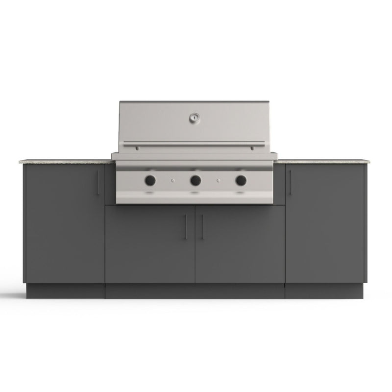 Urban Bonfire Urban Bonfire Sierra 42 Outdoor Kitchen Anthracite / None / No C-SIERRA42-AN Outdoor Kitchen Pre-Built Bundle