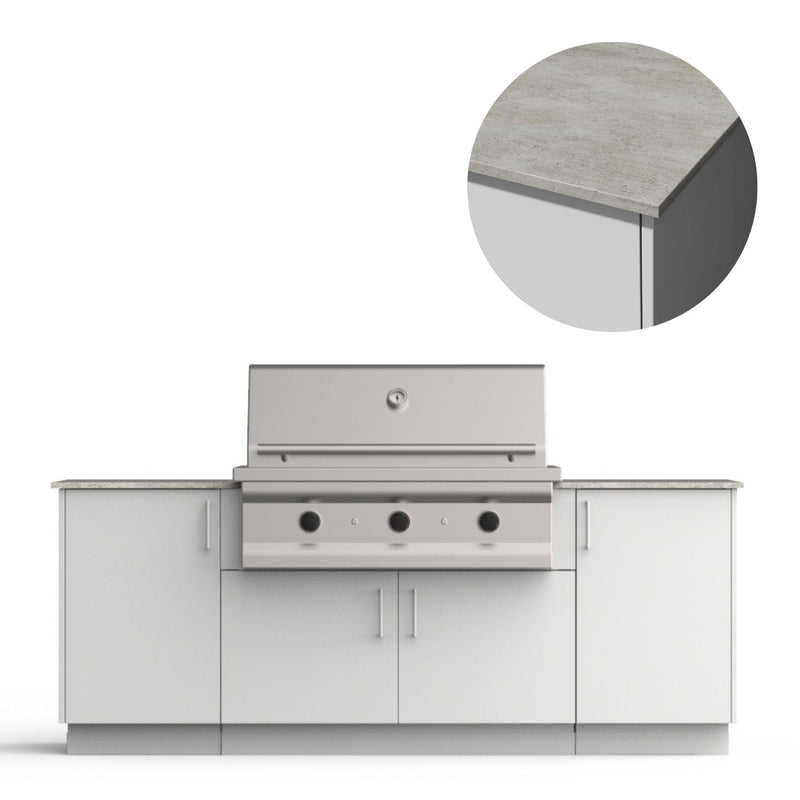Urban Bonfire Urban Bonfire Sierra 42 Outdoor Kitchen Chantilly / Keon / No C-SIERRA42-CH-KEON Outdoor Kitchen Pre-Built Bundle