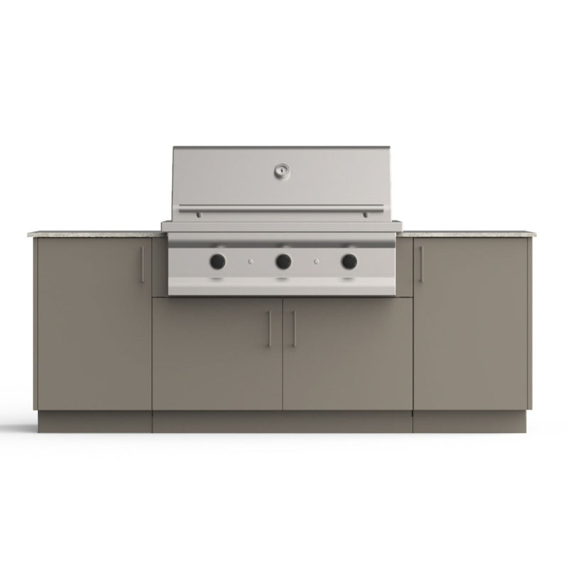Urban Bonfire Urban Bonfire Sierra 42 Outdoor Kitchen Clay / None / No C-SIERRA42-CL Outdoor Kitchen Pre-Built Bundle