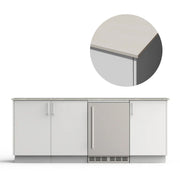 Urban Bonfire Urban Bonfire Vermont Outdoor Kitchen Chantilly / Danae / No C-VERMONT-CH-DANAE Outdoor Kitchen Pre-Built Bundle