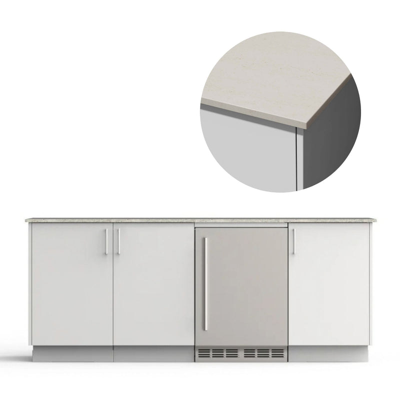 Urban Bonfire Urban Bonfire Vermont Outdoor Kitchen Chantilly / Danae / No C-VERMONT-CH-DANAE Outdoor Kitchen Pre-Built Bundle