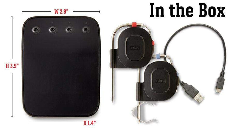 Weber Weber 3204 - Connect Smart Grilling Hub 3204 Accessory Thermometer Wireless 077924147357